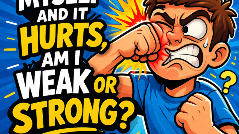 If I Punch Myself and It Hurts, Am I Weak or Strong?